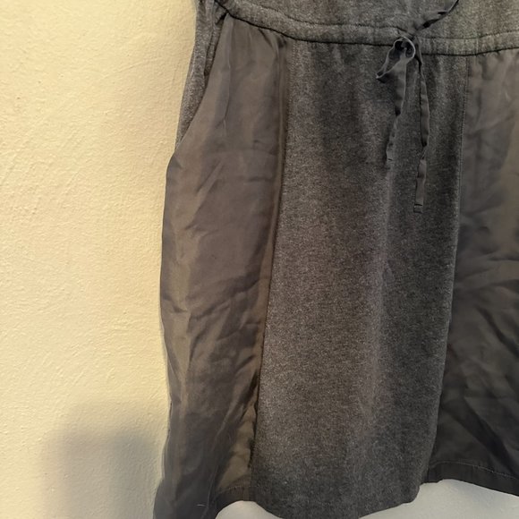 J. Crew Women's Sleeveless Hideaway Dress with Waist Tie in Gray Size Small - Picture 7 of 16